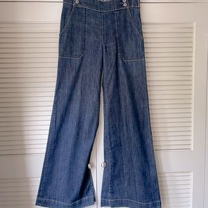 HUDSON high waist sailor jeans